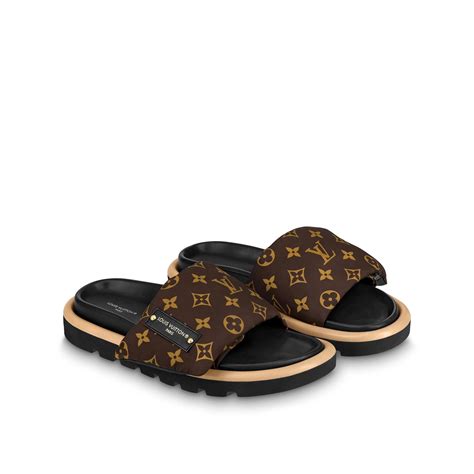 lv pool pillow comfort mule|Pool Pillow Flat Comfort Mule .